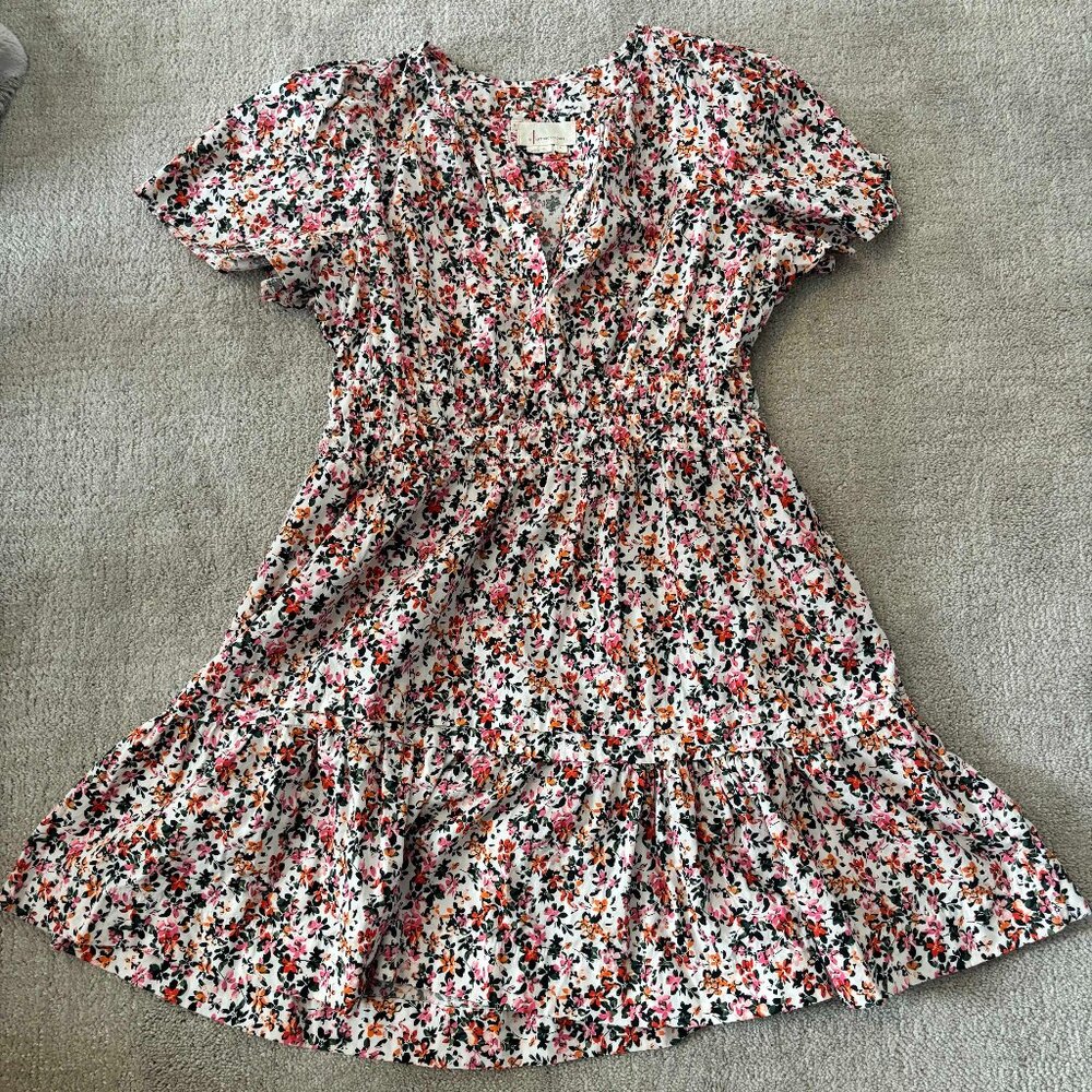 Anthropologie Somerset Mini Dress - Floral - L
